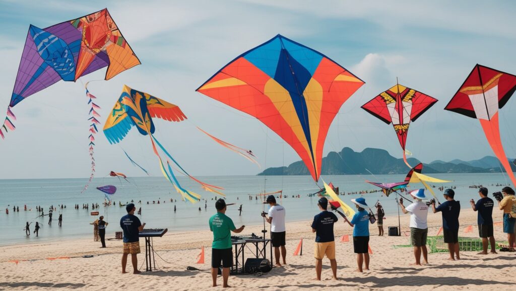 Фестиваль воздушных змеев в Сураттани "KiteFestival 2025 On The Beach"