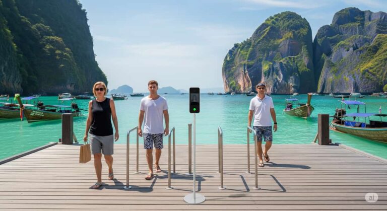 Распознавание лиц на Пхи-Пхи: что ждет туристов в 2025