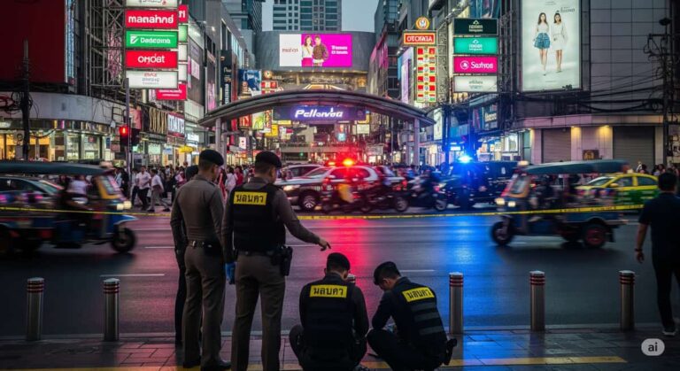 Нападение на туристов в Бангкоке: бывший боксер поджег малайзийцев