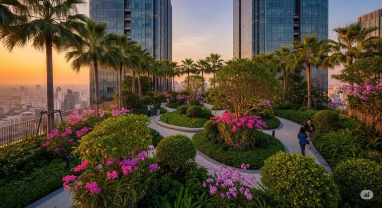 Dusit Central Park: сад на крыше 7 рай откроется 3 сентября