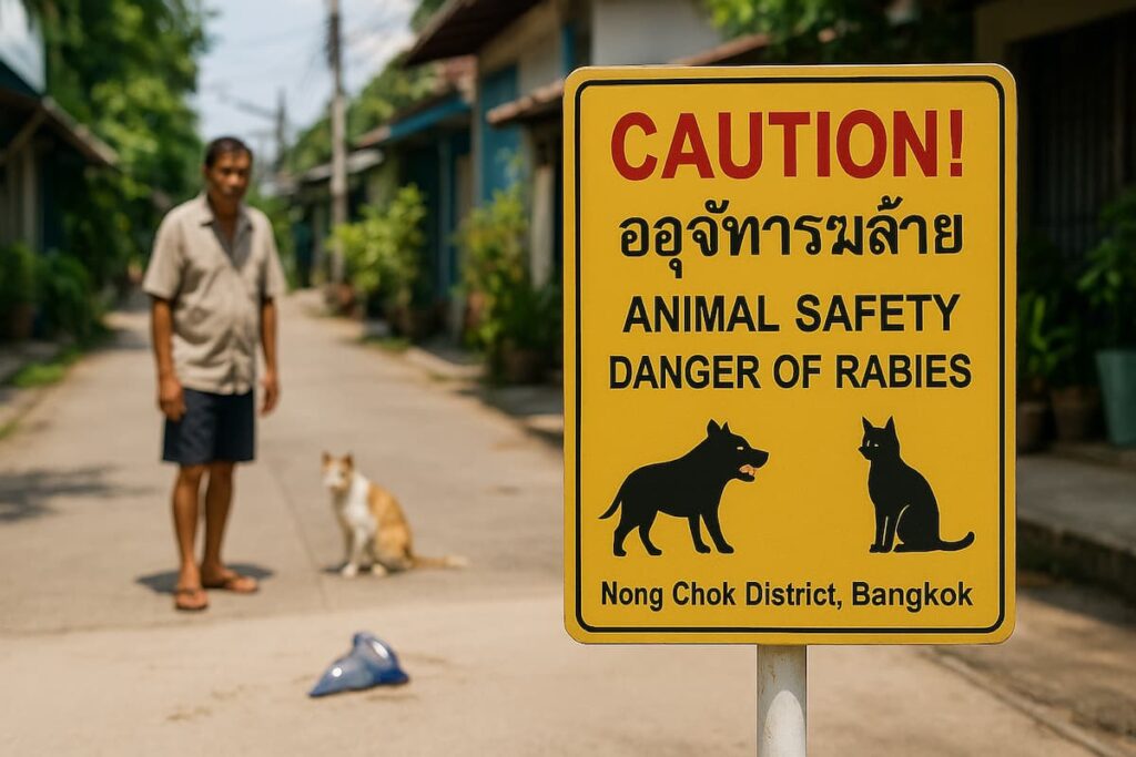 Бангкок: район Нонг Чок объявлен зоной бешенства