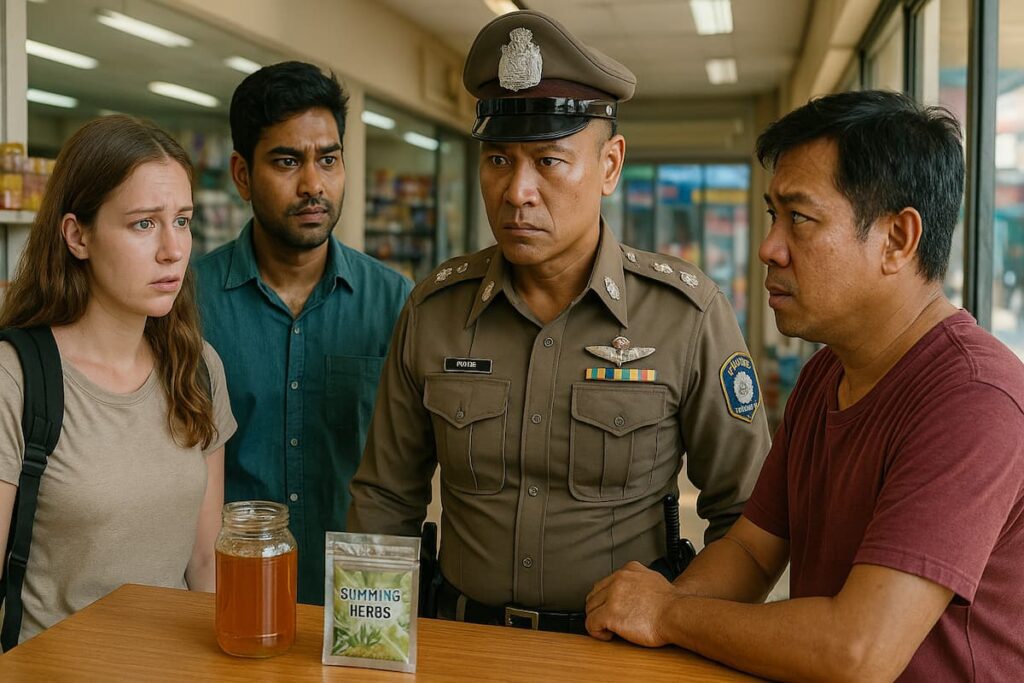 Паттайя: мошенники продали туристам мед как средство для похудения