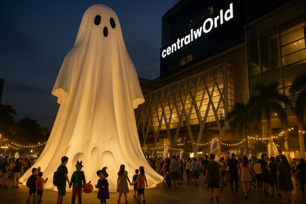 CentralWorld: Spooky Boo – крупнейшая в ЮВА инсталляция к Хэллоуину