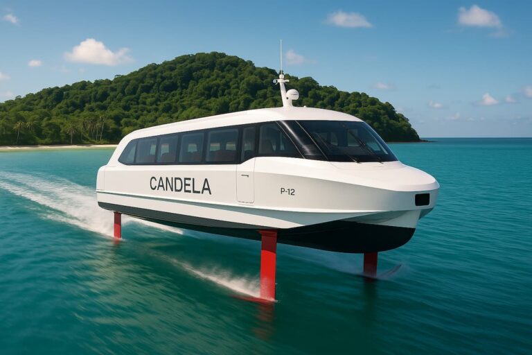 Электро-гидрофойл: новый паром Паттайя — Ко Куд