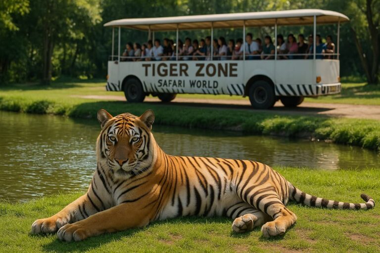 Сафари Ворлд вновь открывает «Зону тигров» с 13 октября