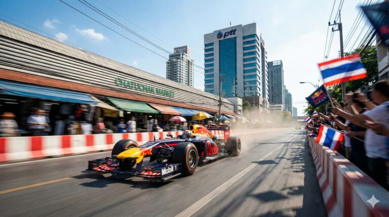Формула-1 в Бангкоке: проект трассы в Чатучаке