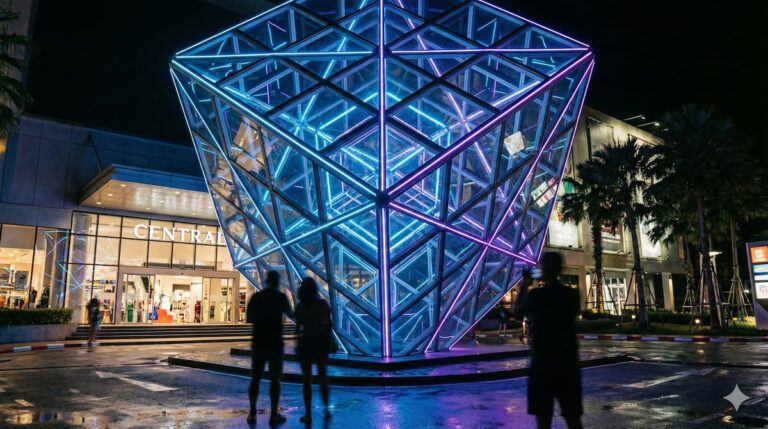 Pattaya: открылся футуристический Space & Time Cube