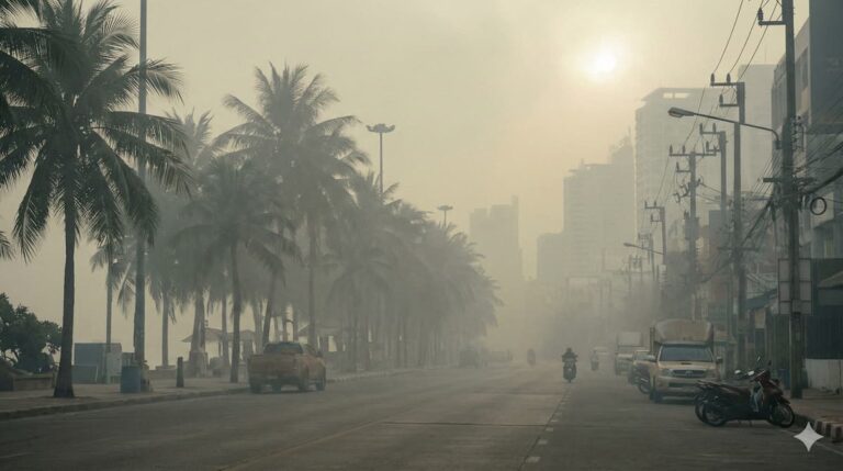 В Паттайе зафиксирован резкий рост загрязнения воздуха PM2.5 до опасных значений. Узнайте, какие меры предосторожности рекомендуют власти для защиты жителей.