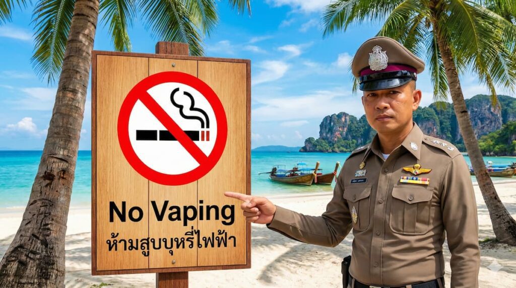 Пхукет вводит строгий запрет на электронные сигареты: новые штрафы и правила 2025