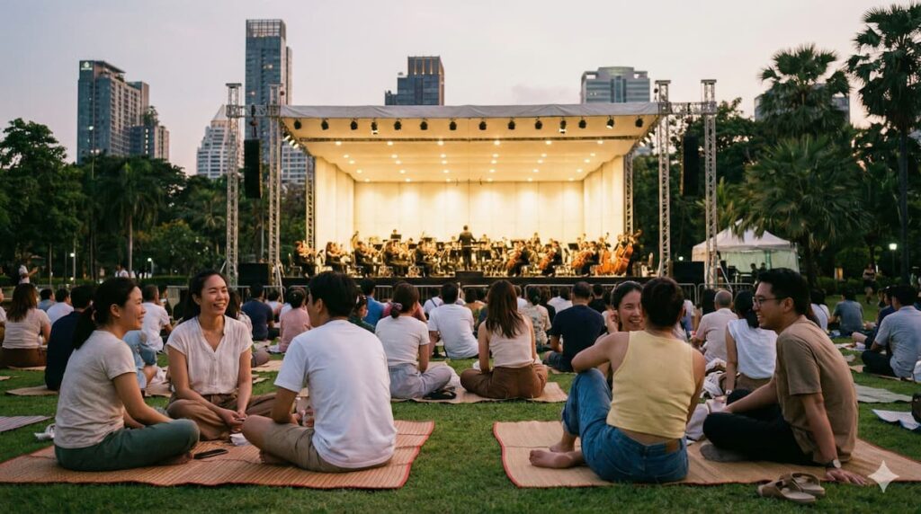 Music in the Park 2026 в Бангкоке: расписание и концерты