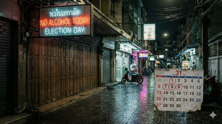 Запрет на алкоголь в Таиланде выборы 2026: Даты, Штрафы и Правила