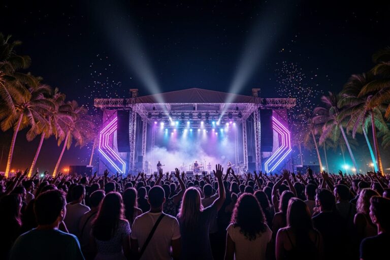 EDC Thailand Пхукет — ночная сцена фестиваля электронной музыки на тропическом острове