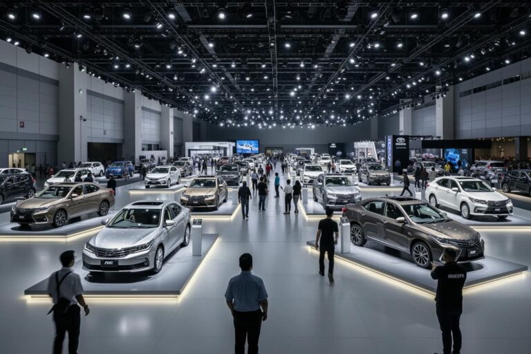 Автовыставка Motor Expo Бангкок — экспозиция новейших автомобилей и EV-моделей в павильоне IMPACT