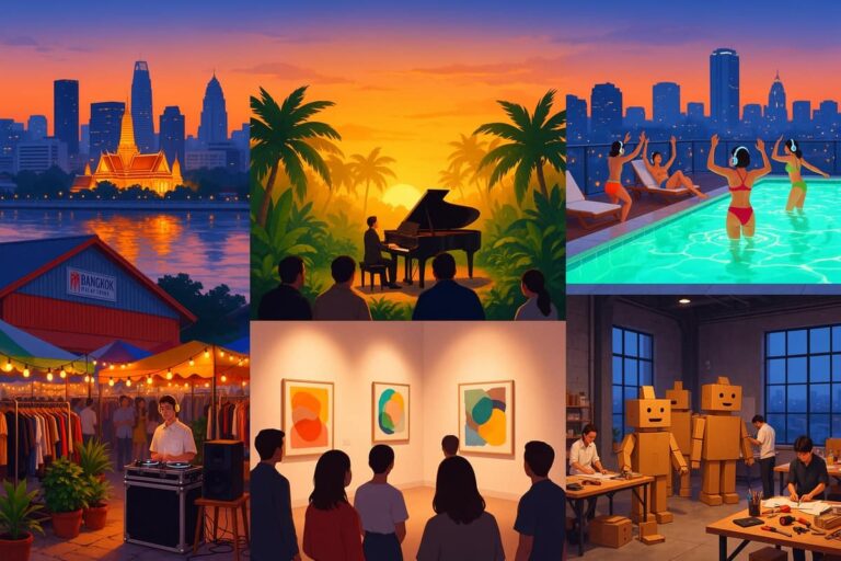 Мероприятия в Бангкоке на выходные: маркет, выставка, джаз, Maker Jam и тихая вечеринка