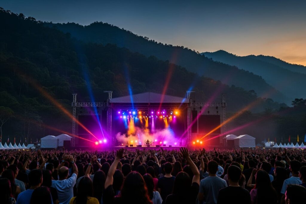 Big Mountain Music Festival — опен-эйр фестиваль живой музыки в горах Кхао Яй, Таиланд