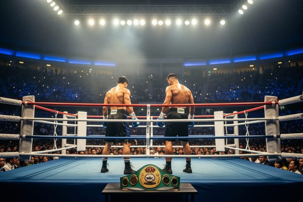 Турнир по боксу Kor Kiatmung в Бангкоке — бой за пояс WBC Silver Asia на ринге World Siam Stadium