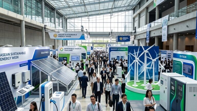 ASEAN Sustainable Energy Week 2026 в QSNCC Бангкок: стенды solar, EV, ветряных установок и накопителей энергии