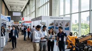 Trenchless Asia 2026 в Бангкоке: инженеры на международной no-dig выставке QSNCC, стенды трубопроводов без раскопки