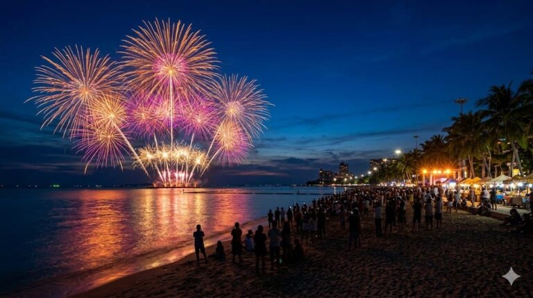 Международный фестиваль фейерверков в Паттайе (Pattaya International Fireworks Festival 2026)