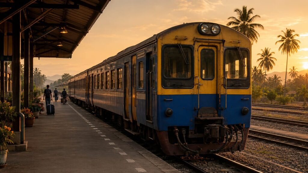 Поезд Бангкок — Аюттхая: расписание и билеты SRT BANGKOK CONNEX 2026 2 Поезд Kiha 40 SRT BANGKOK CONNEX везёт пассажиров по маршруту поезд Бангкок — Аюттхая в Таиланде