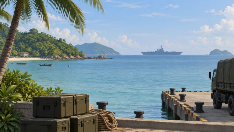 Моряки США на Пхукете: состав кораблей и меры безопасности