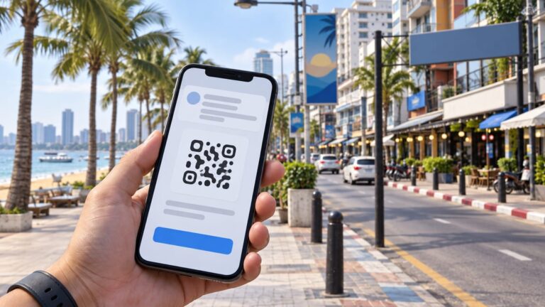 Возврат украденных денег: кьюар-коды (QR) и задержание в Паттайе