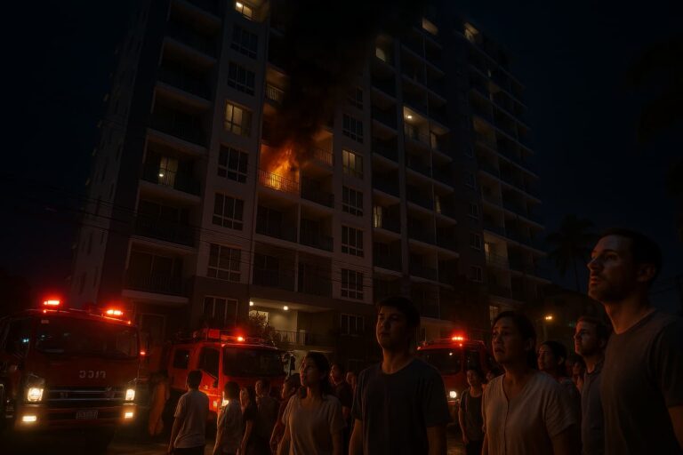 Пожар в кондо Паттайи: 50+ пострадавших при эвакуации