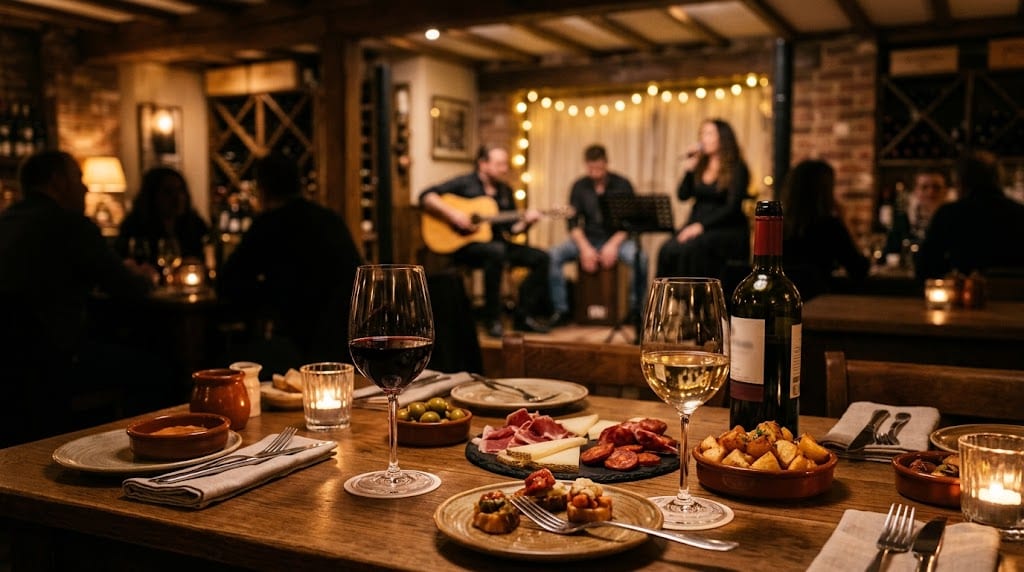Spirit of Spain в Паттайе: испанские вина, закуски и живая музыка на вечере в пабе Dicey Reilly's